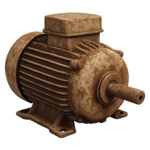 Old Motor Copper Wiring